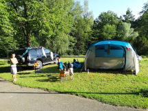 Autocamping Luhačovice místa pro stany