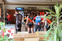 Chatky přehrada Pastviny restaurace