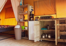 Camping De Bongerd Safari stan