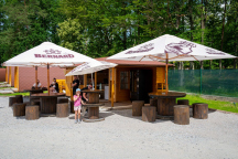 Srubový Kemp Zvíkov Village Kiosek ARUBA