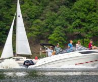 půjčovna lodí, šlapadel a paddleboardů