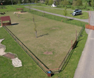 Zoopark Zelčín - kemp Kemp a výběh alpak