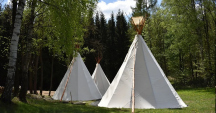 3x 8L Teepee