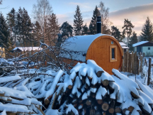 Chatová osada Nad Rybníkem sauna