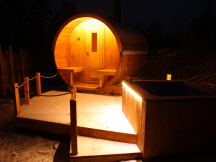 Chatová osada Nad Rybníkem sauna