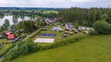 Kemp Relax ptačí pohled areál kempu