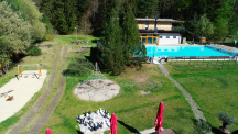 Sporthotel Barborka ptačí pohled