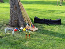 Camping na Staré Papírně petanque