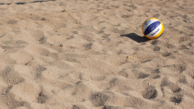 Camping na Staré Papírně beachvolejbalové hřiště