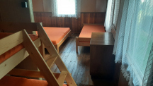 FKK kemp Úštěk (bez plavek) Chata č.4 v původním stavu 5 lůžek