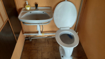 FKK kemp Úštěk (bez plavek) Chata č.4 v původním stavu 5 lůžek