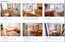 Autocamp a apartmány Zákoutí 2,4,5L apartmány