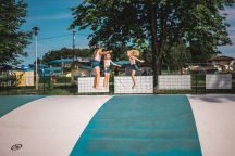 Autokemp Olešná Fun zóna - trampolíny