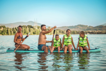Autokemp Olešná Přehrada Olešná_paddleboardy