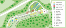 RESORT & CAMP Dešná  mapa areálu