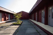 Prague camping Džbán společné soc.zařízení