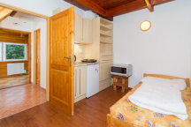 Kemp a hotel Relax Kyčera 8L sruby, kuchyň, koupelna, WC, topení