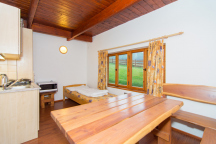 Kemp a hotel Relax Kyčera 8L sruby, kuchyň, koupelna, WC, topení