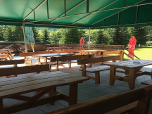 Kemp Solanec restaurace terasa