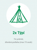 Camp Srbsko 200Kč/os/den