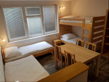 Kemp SLUNCE Žandov 4+1L Apartmány, kuchňky, sprcha, WC