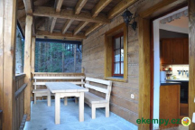 Chata pod Loučkou, Beskydy Chata Pod Loučkou - terasa