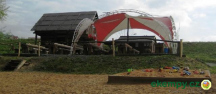 tábořiště U hrocha Kiosek s posezením