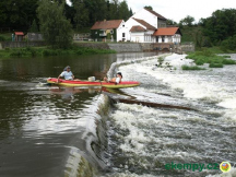 Tábořiště Nadryby Valentovský mlýn 