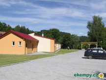 Kemp Starý Hrozenkov Kemp pro stanování (mimo záběr je zatravněná plocha pro stanování)