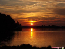 Camping & Restaurant BEZDREV Západ slunce na Bezdrevu