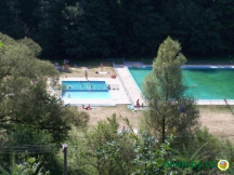 Koupaliště a kemp Křtiny původní bazén