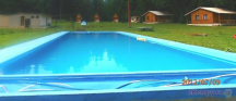 bazén v areálu