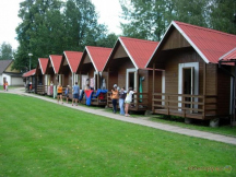 Rekreační areál Bílá skála Areál chatek