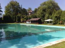 Želízy Kemp a koupaliště Koupaliště Želízy