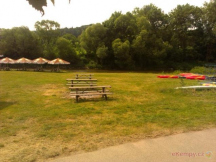 U Bořka - Outdoor Centrum Poddubí plocha pro karavany