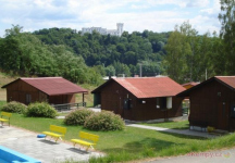 Eurocamping Bojkovice Chatky A1-A4, vl.soc.zař.+kuchynka