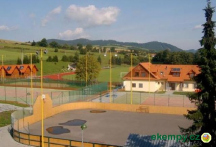 Sportovní areál Horní Lideč chatky a hřiště