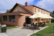 Ubytování Pohoda na Radosti Hracholusky restaurace a terasa