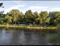 Tábořiště  U Včelky začátek tábořiště