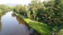 Tábořiště  U Včelky letecky