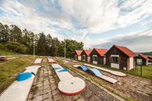 Camping v Ráji minigolf