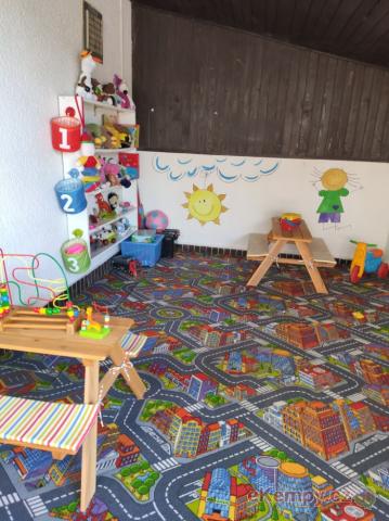 Autocamp Milovice dětský koutek na terase Restaurace CLUB