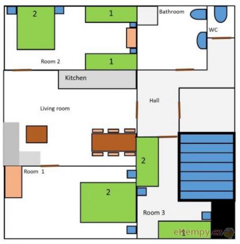 Kemp Šluknov 8L Apartmán