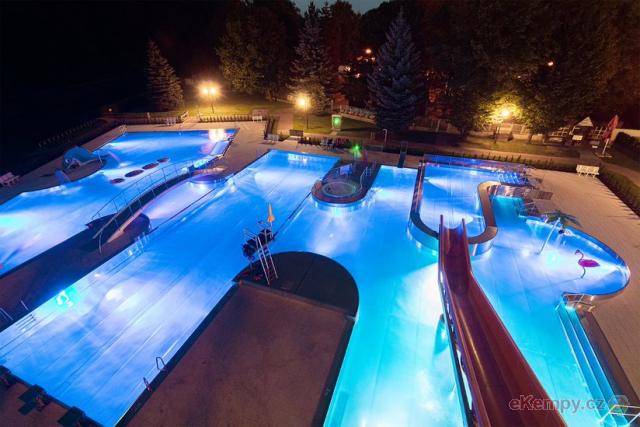 Autocamping Pod Černým lesem Aquapark po rekonstrukci 2022