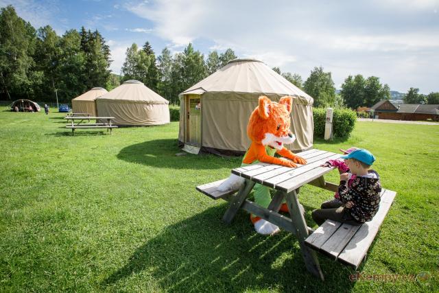 Camping Lipno Modřín Jurta