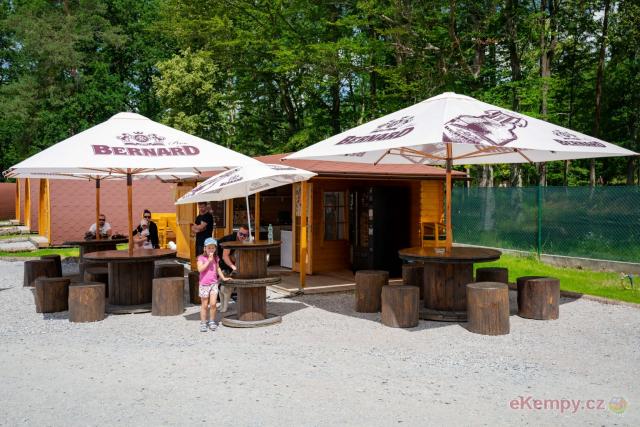 Srubový Kemp Zvíkov Village Kiosek ARUBA