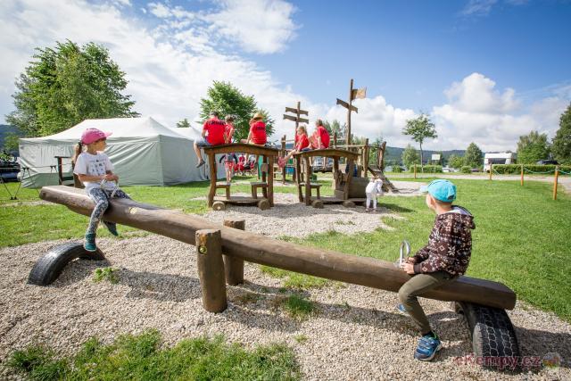 Camping Lipno Modřín Dětské hřiště