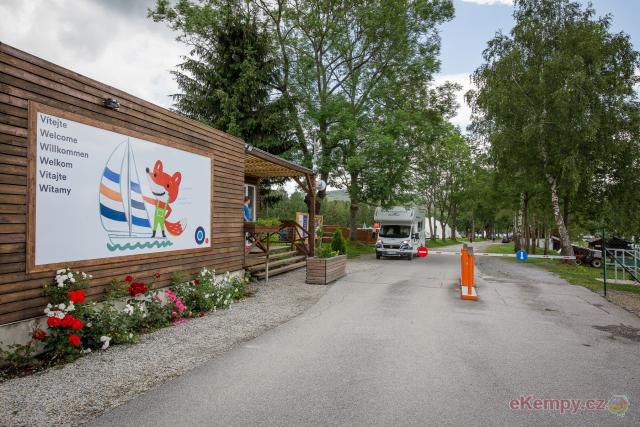 Camping Lipno Modřín Recepce
