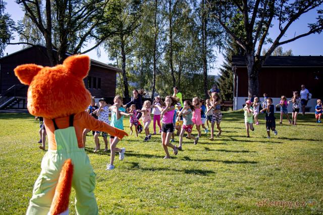 Camping Lipno Modřín Animace Lišák Fox