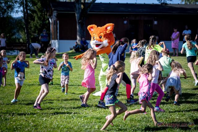 Camping Lipno Modřín Animace Lišák Fox